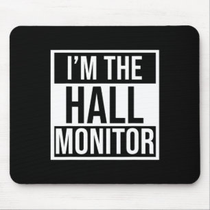 Hall Monitor Gift Terug naar School Student Muismat