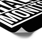 Hall Monitor Gift Terug naar School Student Poster (Hoek)