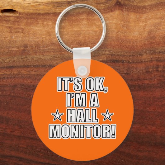 Hall Monitor Sleutelhanger (Voorkant)