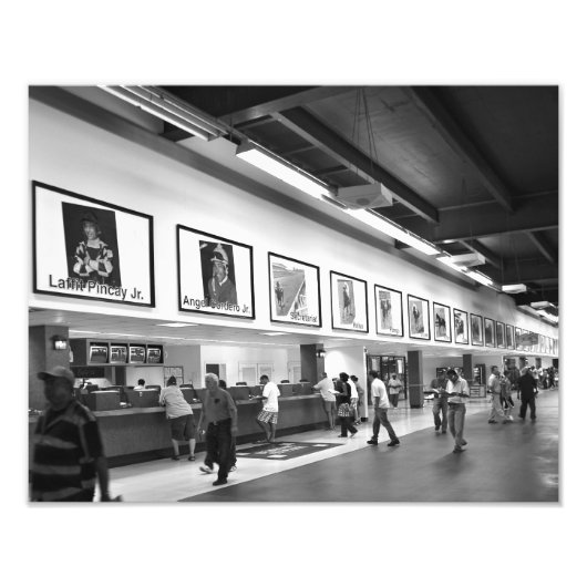 Hall of Fame Jockeys Foto Afdruk (Voorkant)