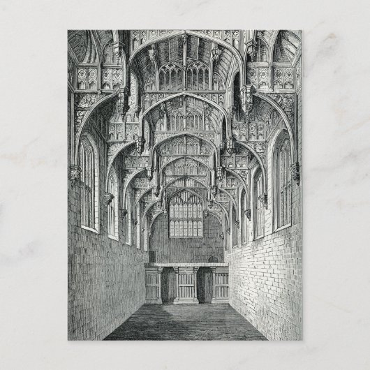 Hall of Hampton Court Palace Briefkaart (Voorkant)