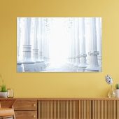 Hall of Justice ingepakt canvas (Insitu (Woonkamer))