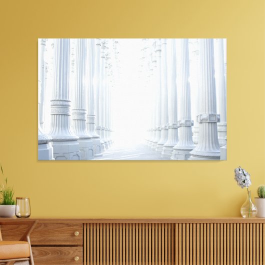 Hall of Justice ingepakt canvas (Insitu (Woonkamer))