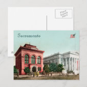 Hall of Records  Californië Briefkaart (Voorkant / Achterkant)