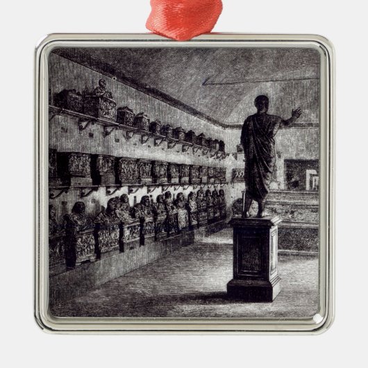 Hall of the Arringatore, Etruscan Museum Metalen Ornament (Voorkant)