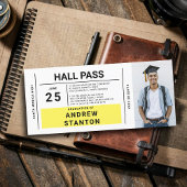 Hall Pass Graduation Party Uitnodiging voor middel