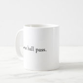 Hall Pass Koffiemok (Voorkant links)