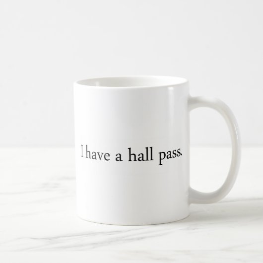 Hall Pass Koffiemok (Rechts)