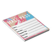 Hall Pass-laptop Notitieblok (Schuin)