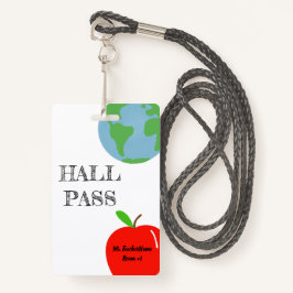 Hall Pass Persoonlijk Badge