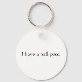 Hall Pass Sleutelhanger (Voorkant)