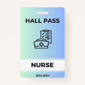 Hall Pass - Verpleegkundige Badge (Voorkant)