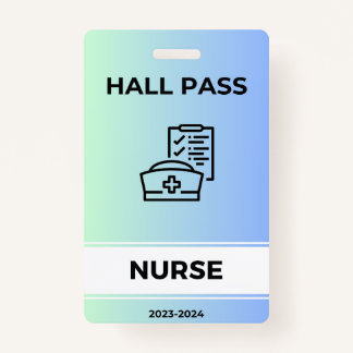 Hall Pass - Verpleegkundige Badge