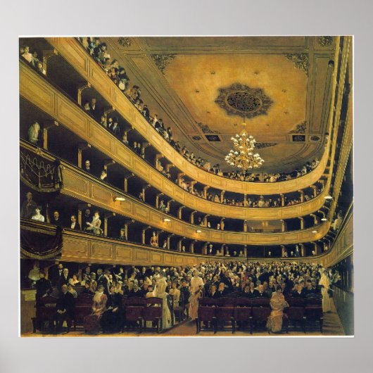 Hall van Gustav Klimt Poster (Voorkant)