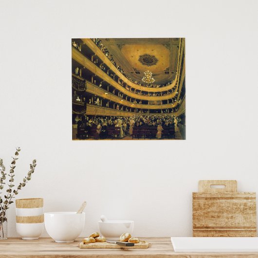 Hall van Gustav Klimt Poster (Keuken)