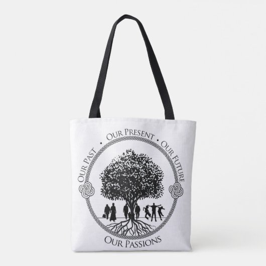 HALL WALKER CANVAS TAS (Achterkant)