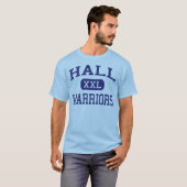 Hall - Warriors - High - West Hartford Connecticut T-shirt (Voorkant volledig)