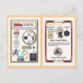 Hallam Wizard - Hafnium Element Briefkaart (Voorkant)