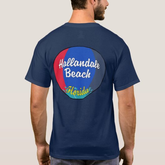 Hallandale Beach Water Sphere Shirt (Achterkant)