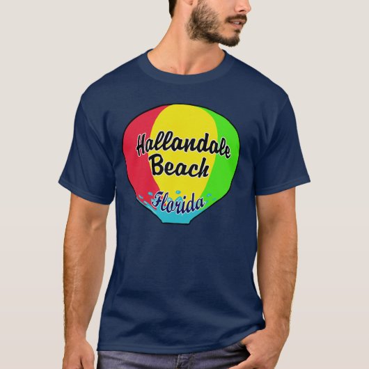 Hallandale Beach Water Sphere Shirt (Voorkant)