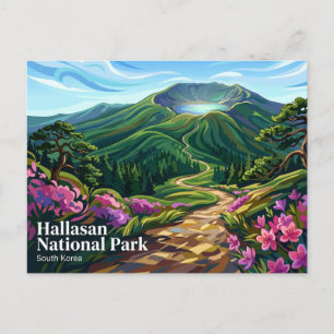 Hallasan National Park Zuid-Korea Briefkaart