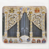 Halle organ mousepad muismat (Voorkant)