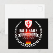 Halle-Saale Briefkaart (Voorkant / Achterkant)