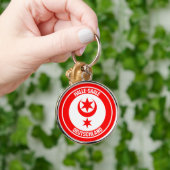 Halle (Saale) Ronde Emblem Sleutelhanger (Hand)
