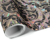 Halleesham Elegant Large Damask 15 ft Cadeaupapier (Rol Hoek)