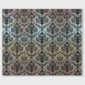 Halleesham Elegant Large Damask 15 ft Cadeaupapier (Vlak)