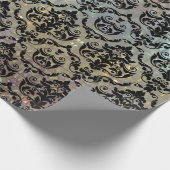 Halleesham Elegant Large Damask 15 ft Cadeaupapier (Hoek)