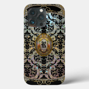 Halleesham Pattern II Elegant Monogram Case-Mate iPhone Case