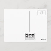 Hallelu Yah! (goud) Briefkaart (Achterkant)