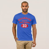 Halleluja Hoog sinds 33 na Christus! Christelijk T T-shirt (Voorkant volledig)
