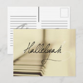 Hallelujah Briefkaart (Voorkant / Achterkant)