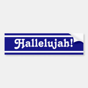 Hallelujah! Bumpersticker
