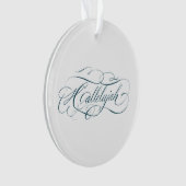 Hallelujah Calligraphy Ornament (voorkant)