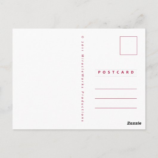 Hallelujah Chorus Briefkaart (Achterkant)