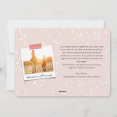 Hallelujah Eenvoudig Script Religieuze Kerstfoto Feestdagenkaart (Achterkant)