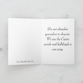 Hallelujah Feestdagen Kaart (Binnen)