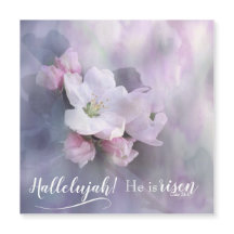 Hallelujah! Hij is Risen |Paspoortkaart