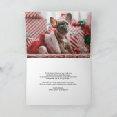 Hallelujah Modern Calligrafie Kerstmis Feestdagen Kaart (Binnen)