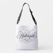 Hallelujah Monogram Crossbody Tas (Achterkant)