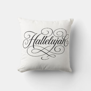 Hallelujah Monogram Kussen