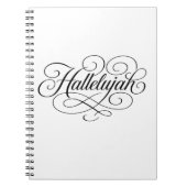 Hallelujah Monogram Notitieboek (Voorkant)