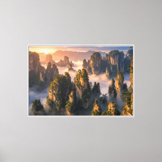Hallelujah Pilaren - Zwevende Hemel Fijne Kunst Canvas Afdruk