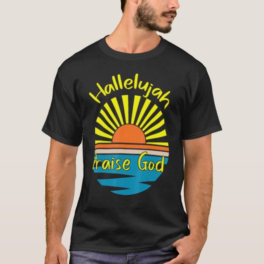 Hallelujah Plift God T-shirt (Voorkant)