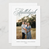 Hallelujah Religieus Kerstfeest Feestdagenkaart (Voorkant / Achterkant)