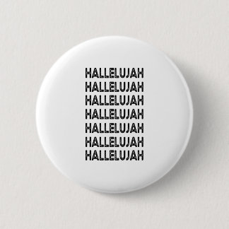 Hallelujah Ronde Button 5,7 Cm