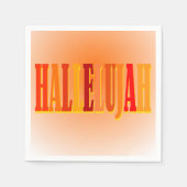 Hallelujah Servetten (Voorkant)